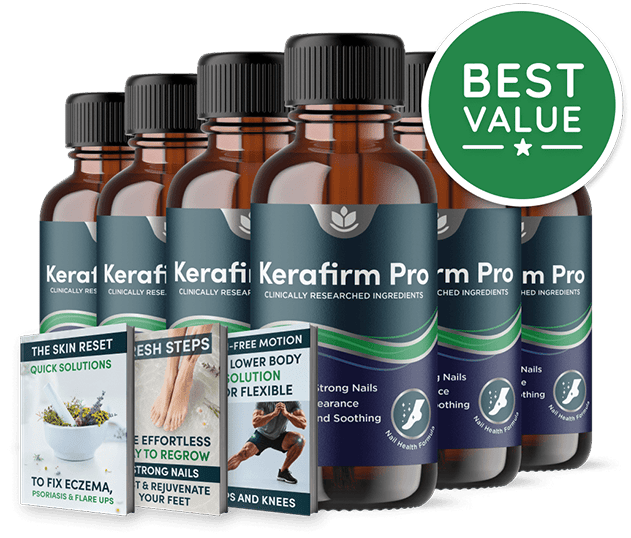 Kerafirm Pro 6 bottle best value package